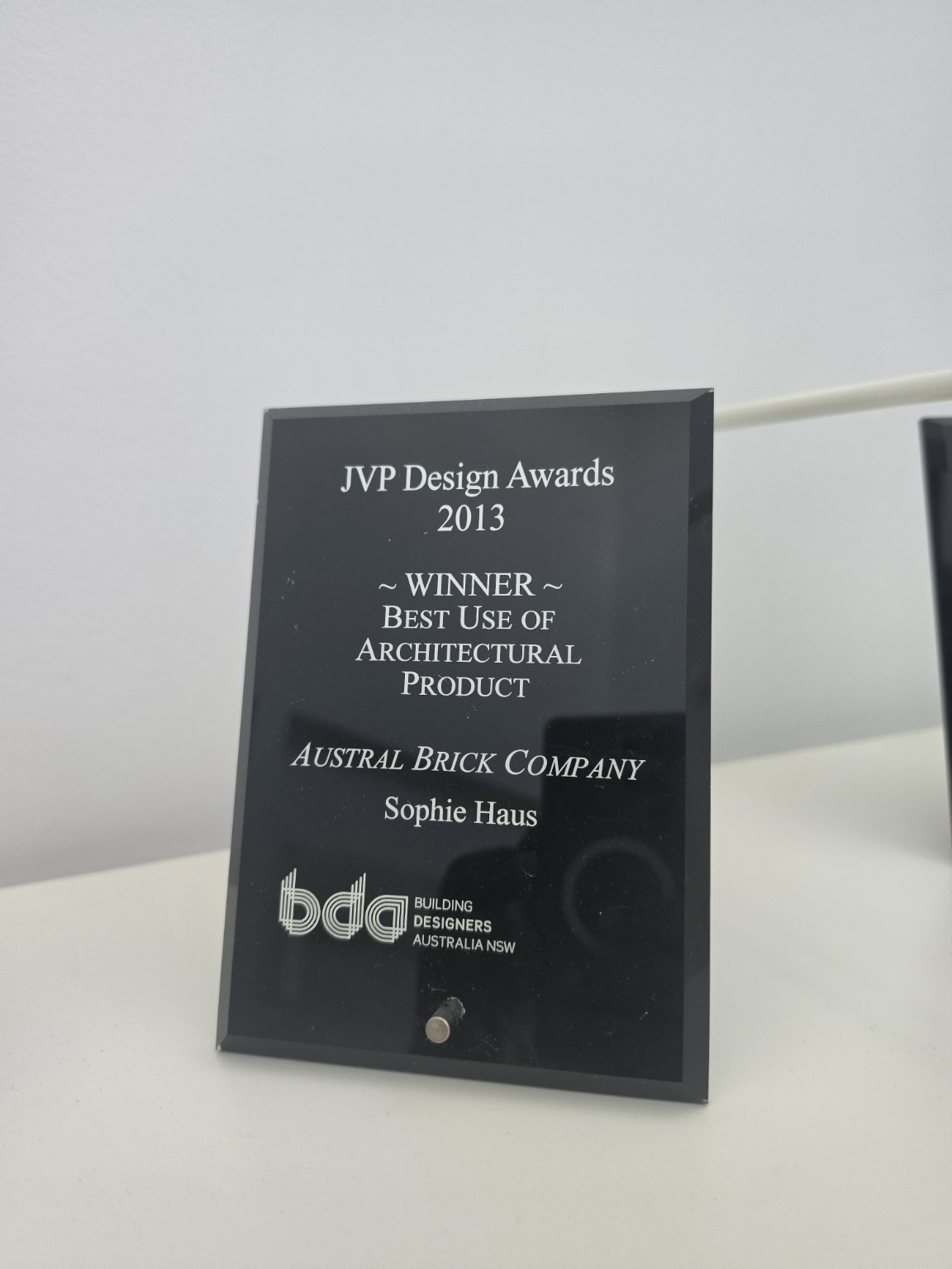 2013 JVP Design Awards Winner Best Use of Architectural Product