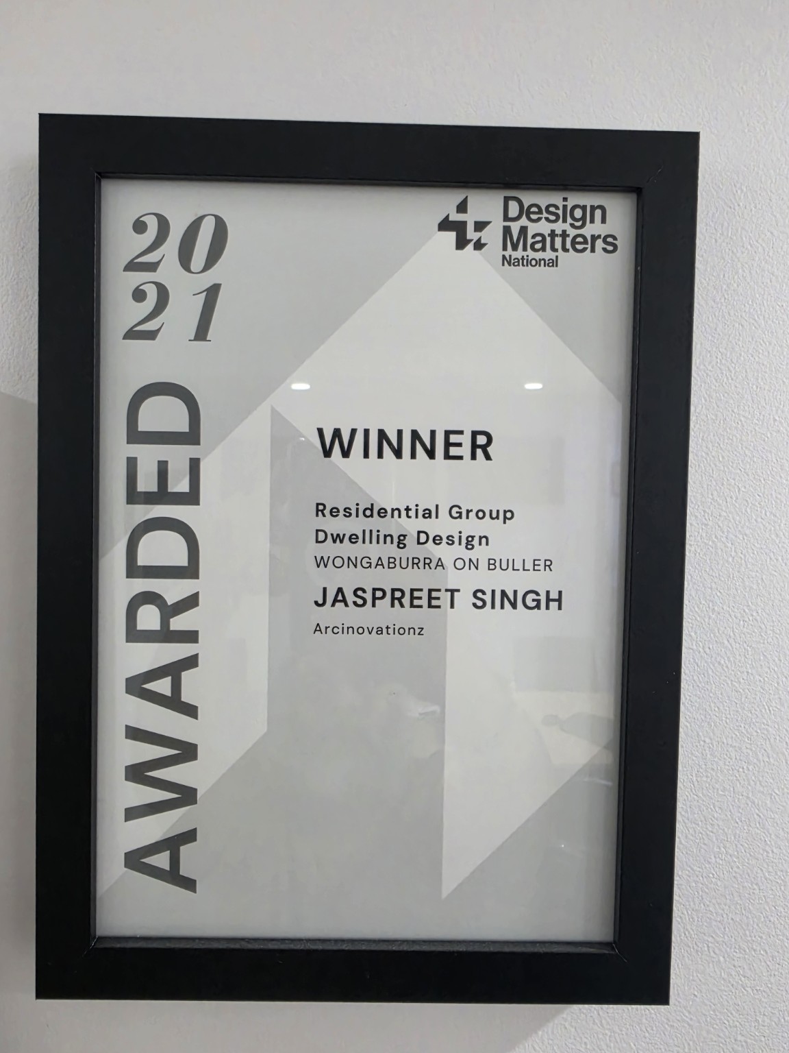 2021 Design Matters National Winner Residential Group Dwelling Design award for Wongaburra on Buller